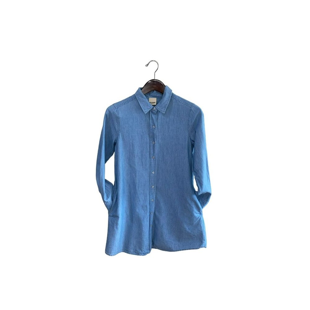 Baldwin Kansas City Ladies Denim Dress w/ Pockets Size Small